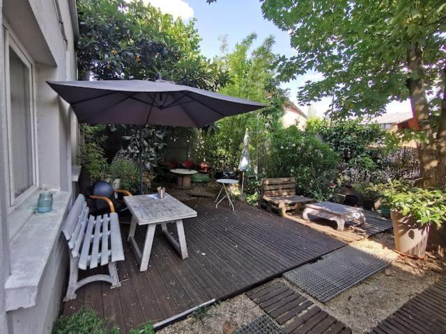 מונטריי Appartement Avec Jardin Au Calme מראה חיצוני תמונה